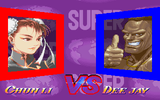 Super Street Fighter II screenshot 4 for Amiga